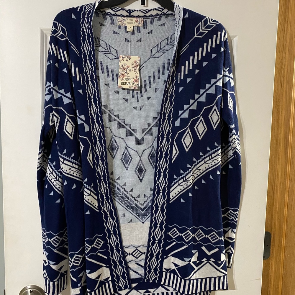 pink republic cardigan